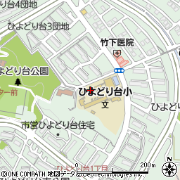 神戸市立ひよどり台小学校周辺の地図
