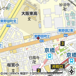 総合資格学院京橋校周辺の地図