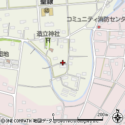 静岡県磐田市東新屋310周辺の地図