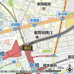 焼肉レストラン 松井周辺の地図