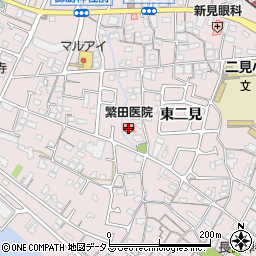 繁田医院周辺の地図