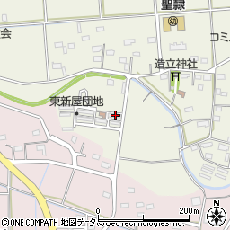 静岡県磐田市東新屋790周辺の地図