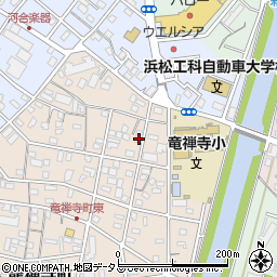 静岡県浜松市中央区龍禅寺町45周辺の地図