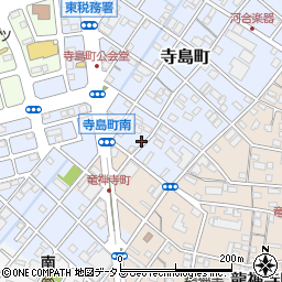 静岡県浜松市中央区寺島町182周辺の地図
