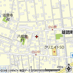 静岡県浜松市中央区雄踏町宇布見4679周辺の地図