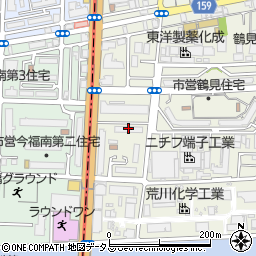 水道レスキュー大阪市鶴見区鶴見営業所周辺の地図