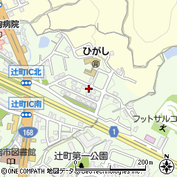 奈良県生駒市辻町31-46周辺の地図