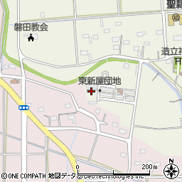 静岡県磐田市東新屋795周辺の地図