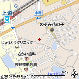 岡山県岡山市東区中尾113周辺の地図