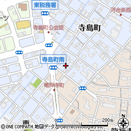 静岡県浜松市中央区寺島町175周辺の地図