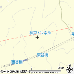 兵庫県神戸市兵庫区烏原町矢ノ木谷周辺の地図
