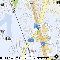 トヨタ部品三重共販株式会社　本社営業所周辺の地図