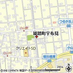 静岡県浜松市中央区雄踏町宇布見4186周辺の地図