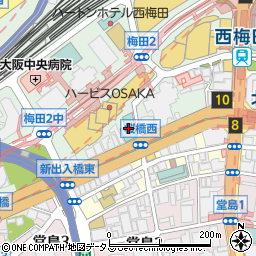 ＣＯＲＮＥＳロールス・ロイス・モーター・カーズ大阪ショールーム周辺の地図
