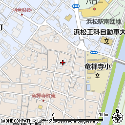 静岡県浜松市中央区龍禅寺町198周辺の地図