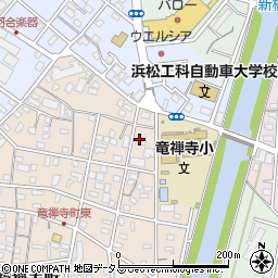 静岡県浜松市中央区龍禅寺町38周辺の地図