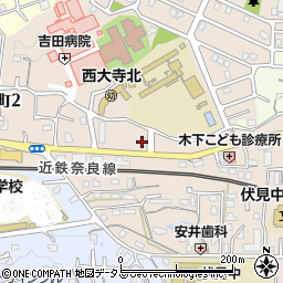 ダイヤコスモ株式会社奈良営業所周辺の地図
