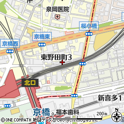 たか鳥 京橋店周辺の地図