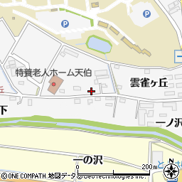 愛知県豊橋市天伯町六ツ美周辺の地図