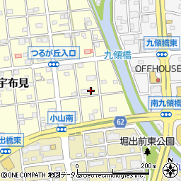 静岡県浜松市中央区雄踏町宇布見4057周辺の地図