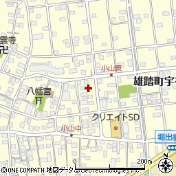 静岡県浜松市中央区雄踏町宇布見4653周辺の地図