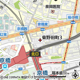 韓国バル ハラペコ周辺の地図