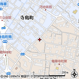 静岡県浜松市中央区龍禅寺町74周辺の地図
