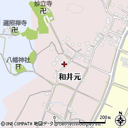 岡山県岡山市北区和井元188周辺の地図