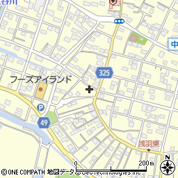 静岡県浜松市中央区雄踏町宇布見8524周辺の地図