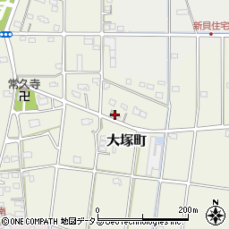 静岡県浜松市中央区大塚町247周辺の地図