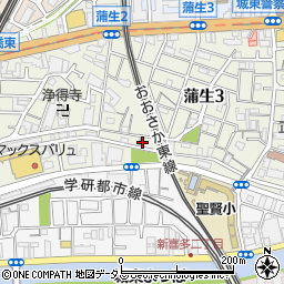 アパートメントアクロス京橋周辺の地図