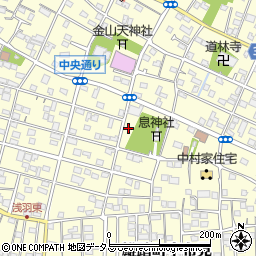 静岡県浜松市中央区雄踏町宇布見8307周辺の地図