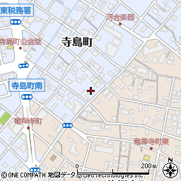静岡県浜松市中央区寺島町174周辺の地図