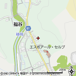 岡山県岡山市北区福谷45周辺の地図