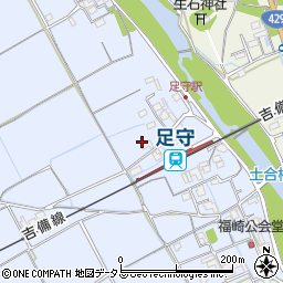 岡山県岡山市北区福崎29周辺の地図