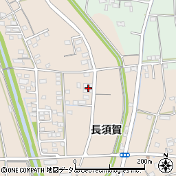 静岡県磐田市長須賀223周辺の地図