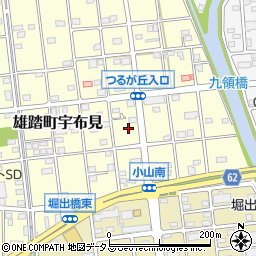 静岡県浜松市中央区雄踏町宇布見4080周辺の地図