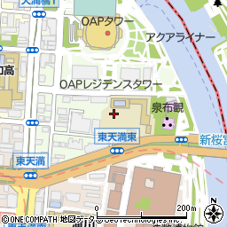 大阪市立北稜中学校周辺の地図