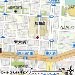 桂花周辺の地図