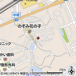 岡山県岡山市東区中尾260-25周辺の地図