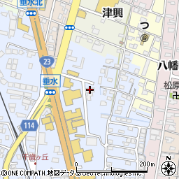 トヨタサービス工場周辺の地図