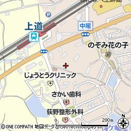 岡山県岡山市東区中尾118周辺の地図