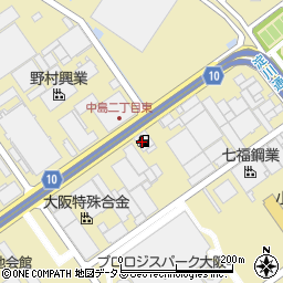 ＥＮＥＯＳ中島工業団地ＴＳ周辺の地図