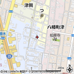 三重県津市垂水9周辺の地図