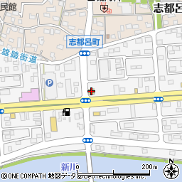 デニーズ浜松志都呂町店周辺の地図