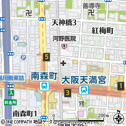 毎日調査事務所周辺の地図