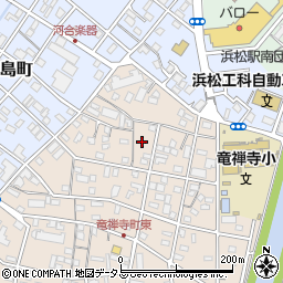 静岡県浜松市中央区龍禅寺町57周辺の地図