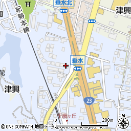 株式会社一条工務店　津東展示場周辺の地図