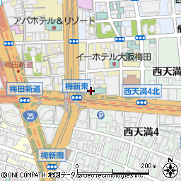 ラバーズコート梅田店周辺の地図