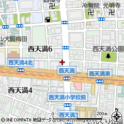 大阪クリニックラボメンタルケア周辺の地図